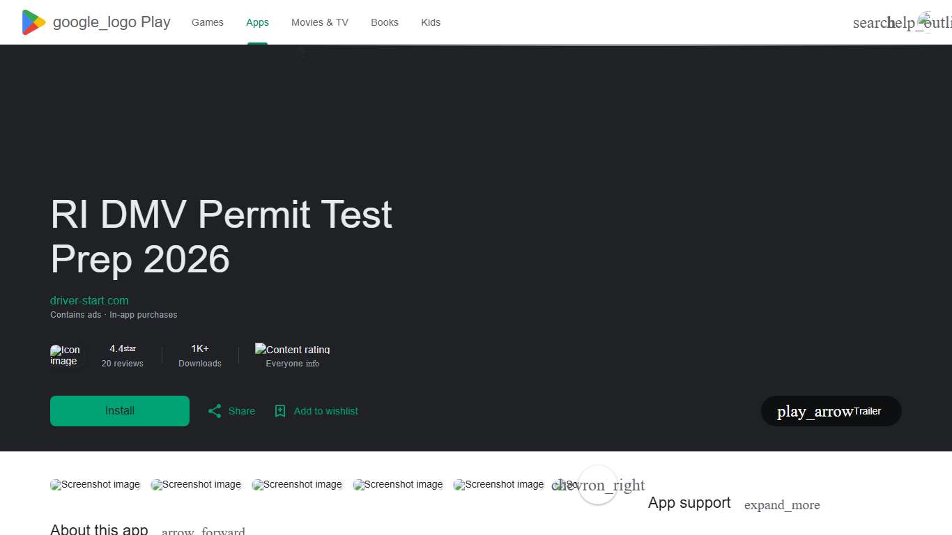 RI DMV Permit Test Prep 2026 - Apps on Google Play